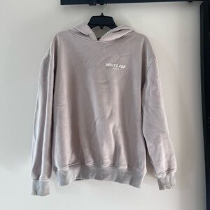 White Fox Boutique Soft Cream Hoodie